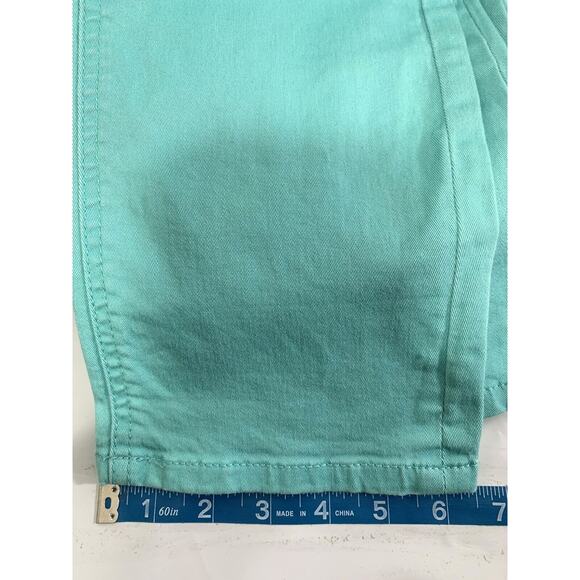 American Rag Cie Jeans Junior Size 7 S Skinny Stretch Blue Green Denim - Picture 8 of 9